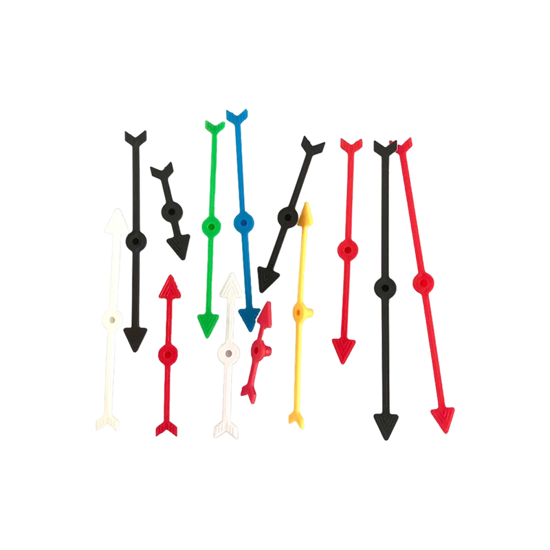 ملحقات أسهم لعبة دوارة بلاستيكية ملونة