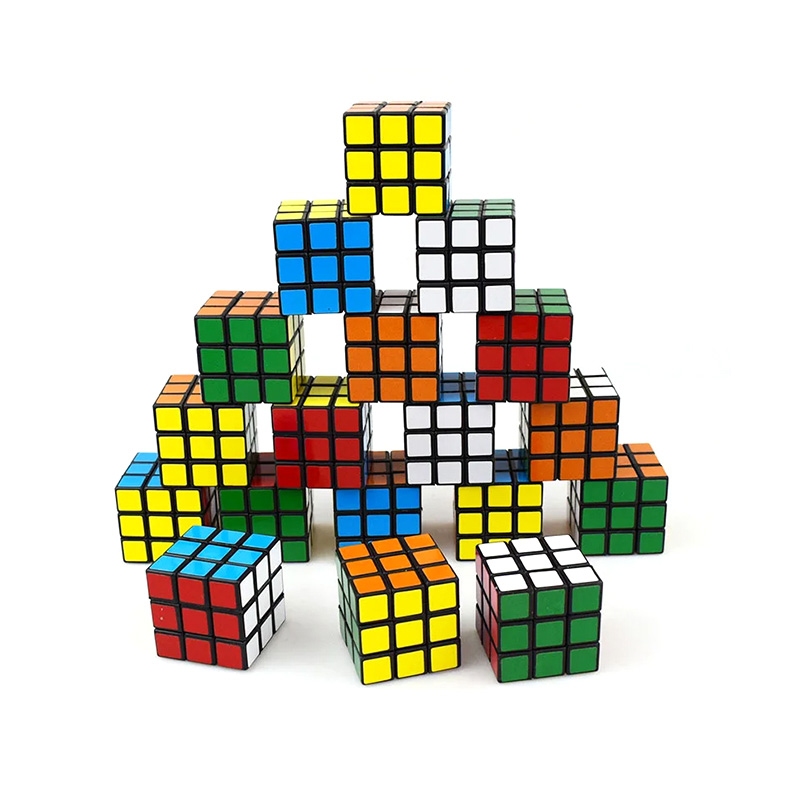 مكعب سرعة مغناطيسي احترافي بألوان نابضة بالحياة 3x3x3